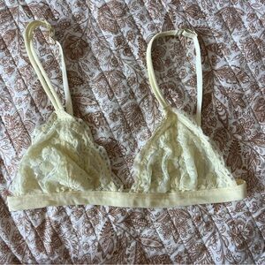 NWOT Yellow Bralette